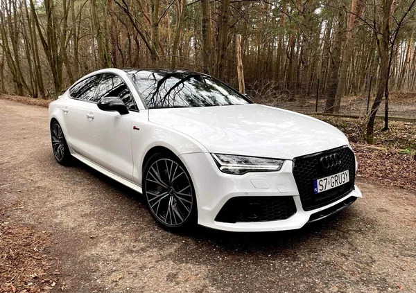 audi zawiercie Audi A7 cena 144500 przebieg: 147500, rok produkcji 2016 z Zawiercie